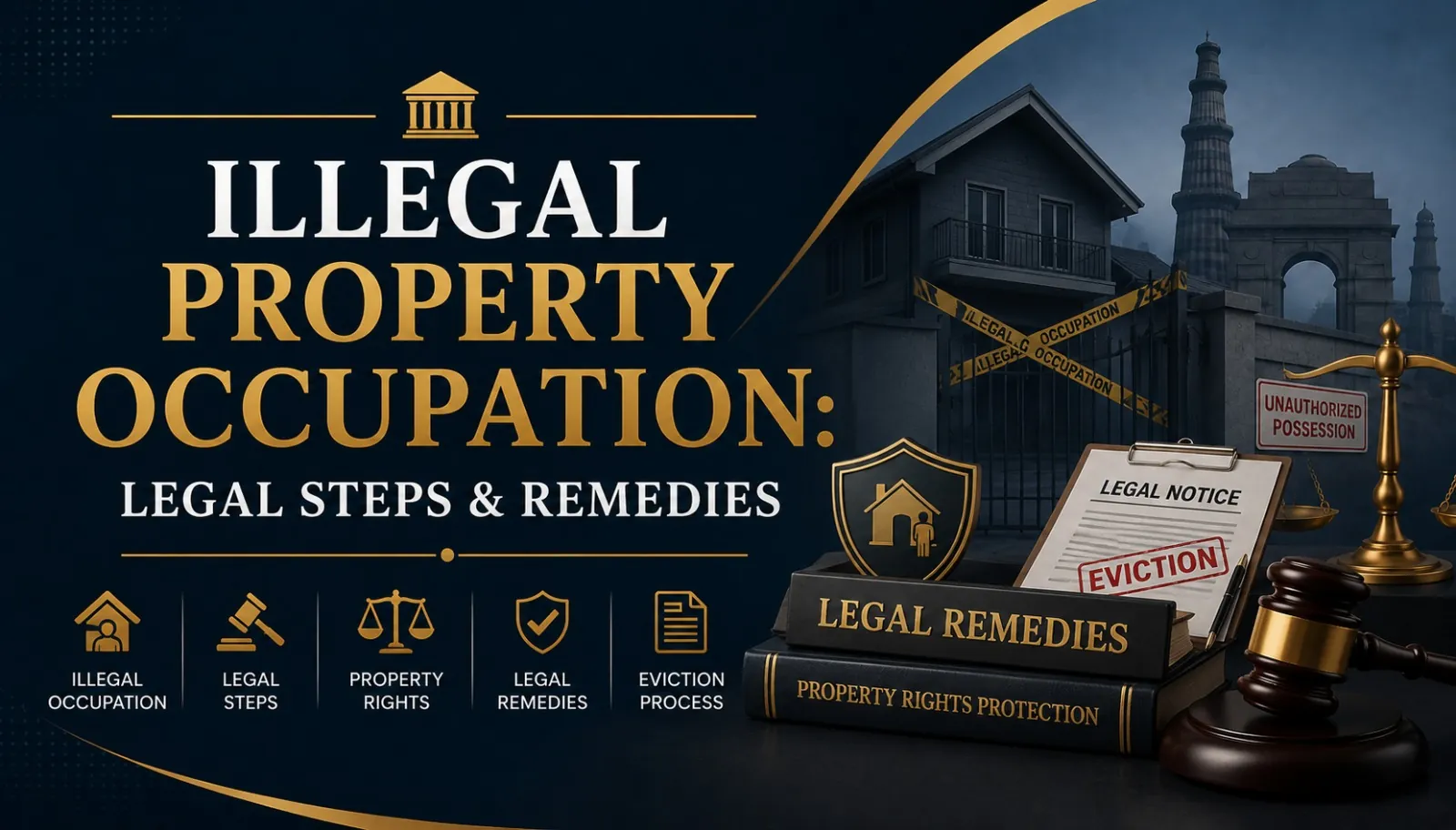 Illegal Property Occupation: Legal Steps & Remedies