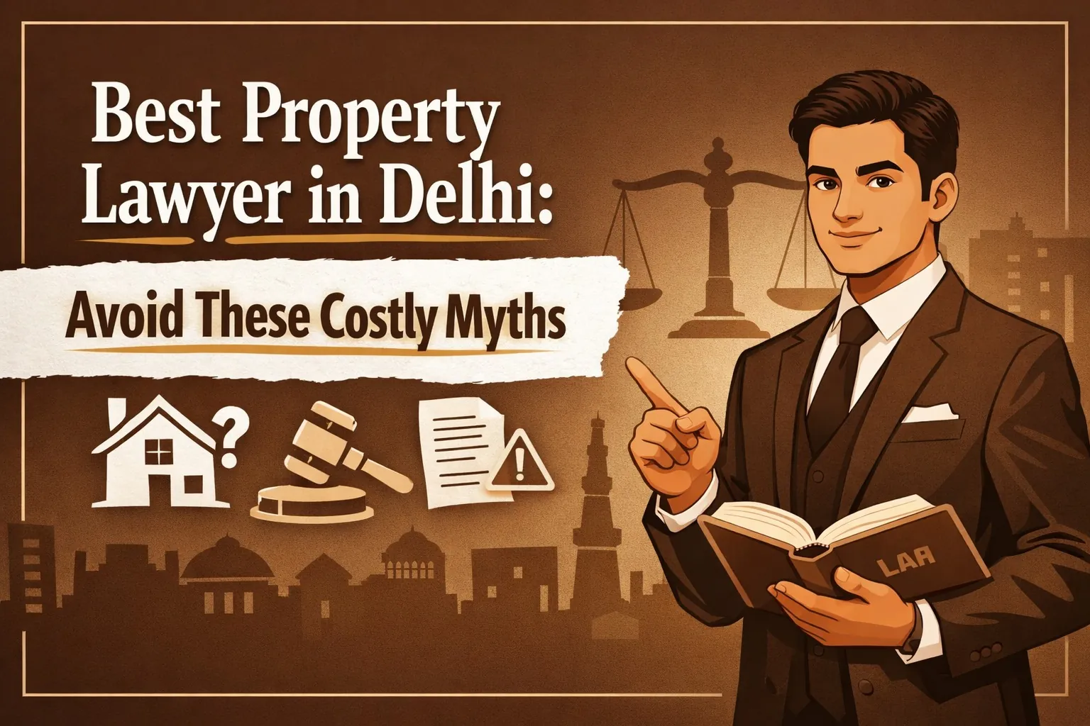 Property Lawyer in Delhi: Costly Property Myths That Can Damage Your Rights
